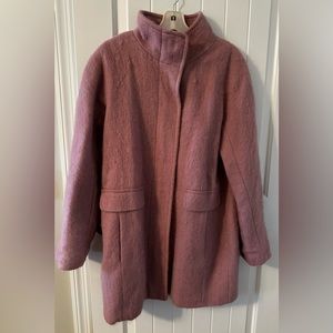 Vince Camuto wool/polyester beautiful pink coat.